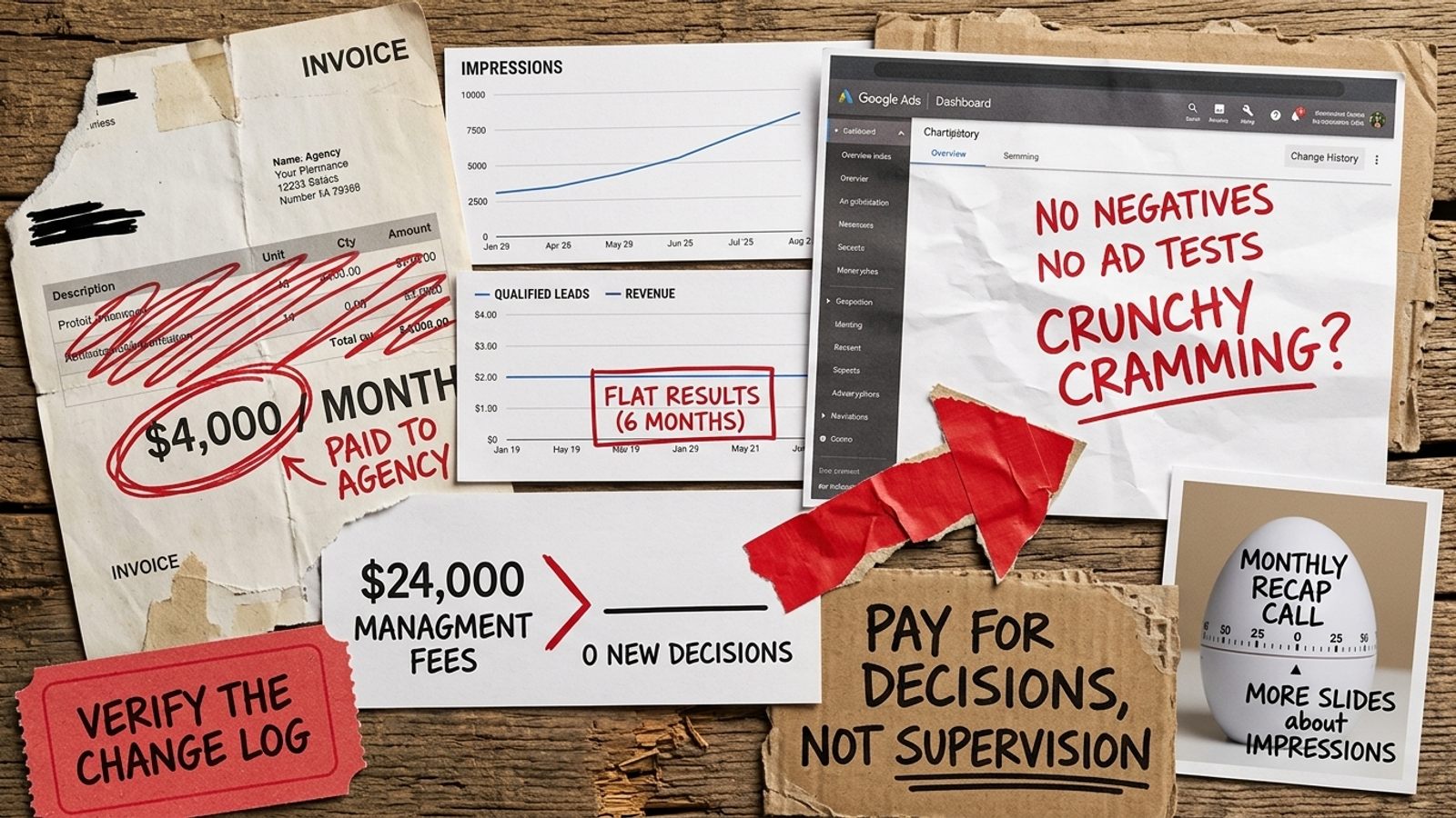 Cover image for: To the Owner Paying $4,000 a Month for Flat Google Ads Results